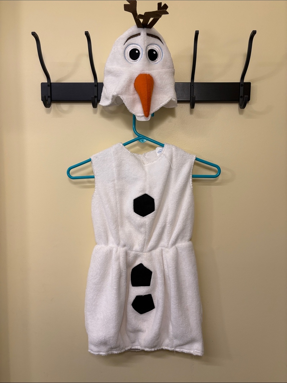 Disney Frozen White Olaf Snowman Costume with Hat